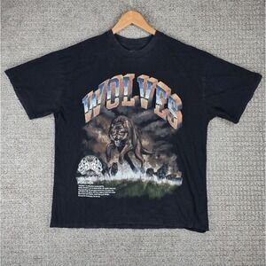 Darc‎ Sport Wolves Ohana Forever 2023 Tour T-Shirt Black Mens Large #/1000